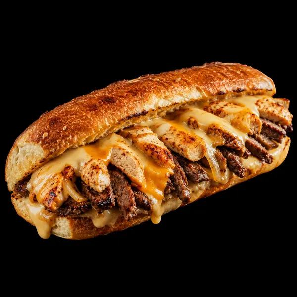 Sandwich au four 2 viandes
